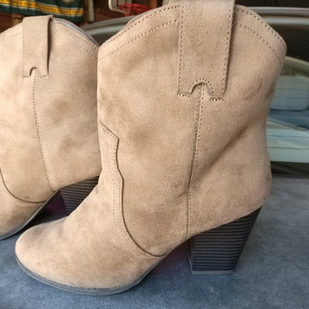 Suede Boots